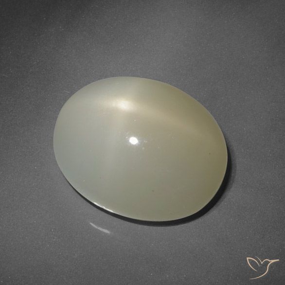 7.80ct 天然 アーシーブラウン スタームーンストーン, 楕円形, 半透明