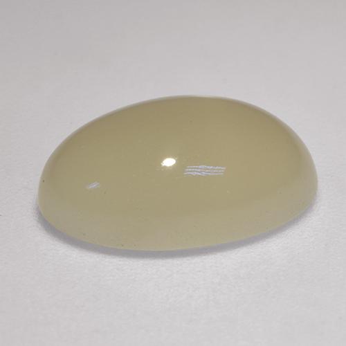 5.20カラットの天然アーシーブラウンスタームーンストーン（14.1×9.3 mm・オーバルカット）