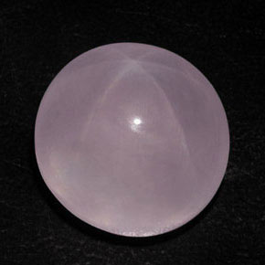 50.41カラットの天然ピンクスターローズクォーツ（19.8×18.7 mm・オーバルカット）