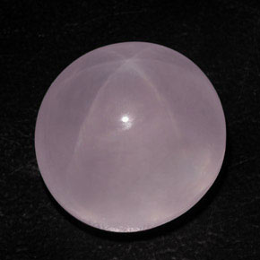 50.41カラットの天然ピンクスターローズクォーツ（19.8×18.7 mm・オーバルカット）