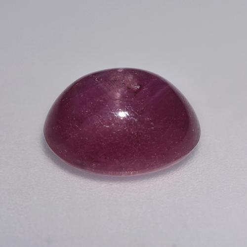 4.59カラットの天然ラズベリーレッドスタールビー（9.9×8.5 mm・オーバルカット）