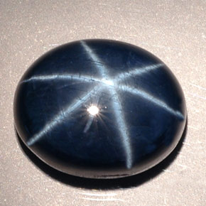 19.63カラットの天然ブルースターサファイア（15.2×12.4 mm・オーバルカット）