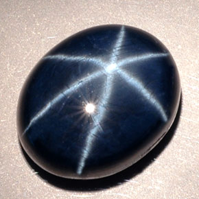 19.63カラットの天然ブルースターサファイア（15.2×12.4 mm・オーバルカット）