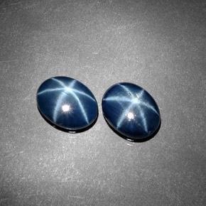 カラットの天然ブルースターサファイア（8×6.2 mm・オーバルカット）