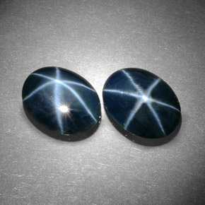 カラットの天然ブルースターサファイア（10.9×8.3 mm・オーバルカット）