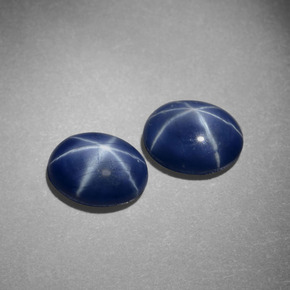カラットの天然ブルースターサファイア（7.2×5.2 mm・オーバルカット）