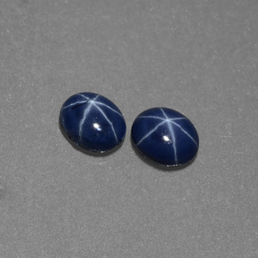 カラットの天然ブルースターサファイア（5.2×4.1 mm・オーバルカット）