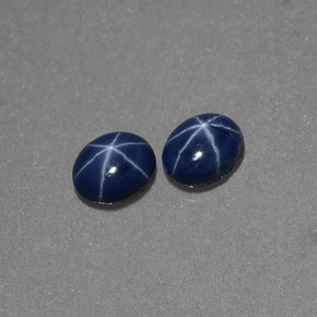 カラットの天然ブルースターサファイア（5.2×4.1 mm・オーバルカット）