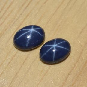 カラットの天然ブルースターサファイア（7.2×5.1 mm・オーバルカット）