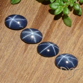 Shop natural 3.03ct ディープブルー スターサファイア gems, 楕円形, from タイ at GemSelect. In stock, global shipping!