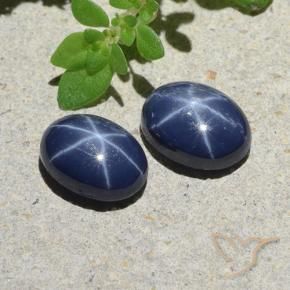 自然派の商品を探す 2.72ct ディープブルー スターサファイア 宝石, オーバルカット, タイ からGemSelectで. 在庫あり、世界各国へ発送!