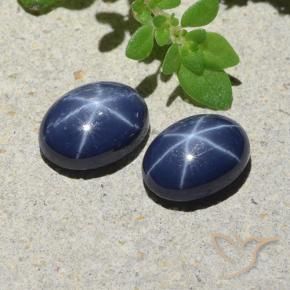 自然派の商品を探す 2.72ct ディープブルー スターサファイア 宝石, オーバルカット, タイ からGemSelectで. 在庫あり、世界各国へ発送!