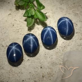 Shop natural 2.84ct 濃い紺 スターサファイア gems, 楕円形, from タイ at GemSelect. In stock, global shipping!