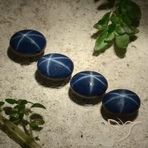 Shop natural 5.89ct 濃い紺 スターサファイア gems, 楕円形, from タイ at GemSelect. In stock, global shipping!