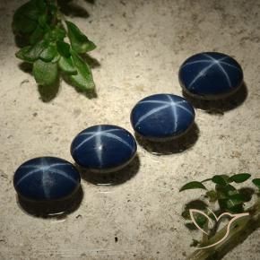 Shop natural 5.89ct 濃い紺 スターサファイア gems, 楕円形, from タイ at GemSelect. In stock, global shipping!