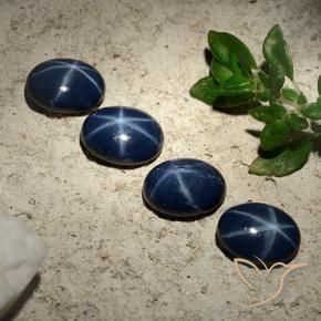 Shop natural 3.92ct 濃い紺 スターサファイア gems, 楕円形, from タイ at GemSelect. In stock, global shipping!