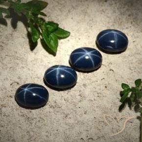 Shop natural 5.48ct 濃い紺 スターサファイア gems, 楕円形, from タイ at GemSelect. In stock, global shipping!