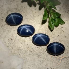 Shop natural 3.50ct ディープブルー スターサファイア gems, 楕円形, from タイ at GemSelect. In stock, global shipping!