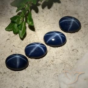 Shop natural 3.50ct ディープブルー スターサファイア gems, 楕円形, from タイ at GemSelect. In stock, global shipping!