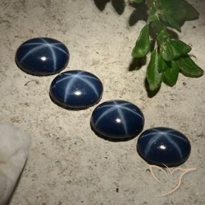 Shop natural 3.27ct 濃い紺 スターサファイア gems, 楕円形, from タイ at GemSelect. In stock, global shipping!