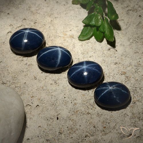 Shop natural 6.04ct ダークブルー スターサファイア gems, 楕円形, from タイ at GemSelect. In stock, global shipping!