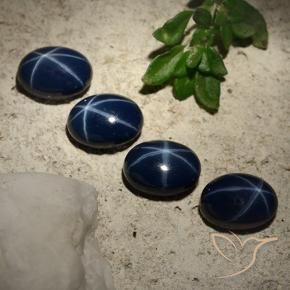 Shop natural 5.36ct ディープブルー スターサファイア gems, 楕円形, from タイ at GemSelect. In stock, global shipping!