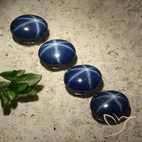 Shop natural 3.01ct ダークブルー スターサファイア gems, 楕円形, from タイ at GemSelect. In stock, global shipping!