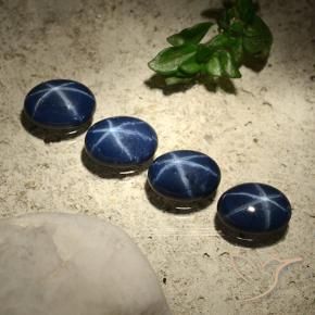Shop natural 3.64ct ディープブルー スターサファイア gems, 楕円形, from タイ at GemSelect. In stock, global shipping!