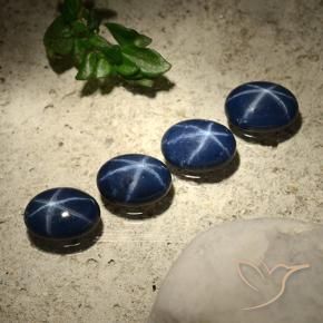 Shop natural 3.64ct ディープブルー スターサファイア gems, 楕円形, from タイ at GemSelect. In stock, global shipping!