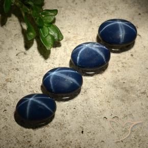Shop natural 3.37ct 濃い紺 スターサファイア gems, 楕円形, from タイ at GemSelect. In stock, global shipping!
