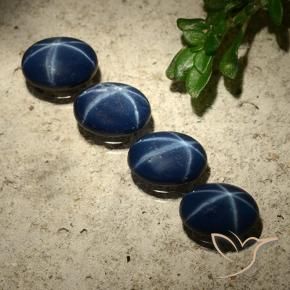 Shop natural 3.37ct 濃い紺 スターサファイア gems, 楕円形, from タイ at GemSelect. In stock, global shipping!