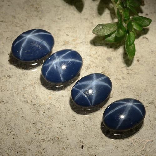 Shop natural 3.01ct ディープブルー スターサファイア gems, 楕円形, from タイ at GemSelect. In stock, global shipping!