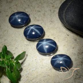 Shop natural 4.20ct ディープブルー スターサファイア gems, 楕円形, from タイ at GemSelect. In stock, global shipping!