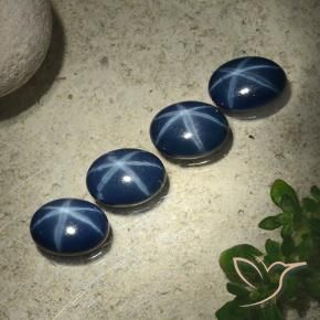 Shop natural 4.05ct 濃い紺 スターサファイア gems, 楕円形, from タイ at GemSelect. In stock, global shipping!