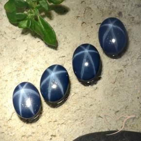 Shop natural 2.84ct ダークブルー スターサファイア gems, 楕円形, from タイ at GemSelect. In stock, global shipping!