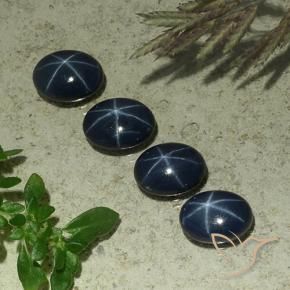 Shop natural 4.85ct ディープブルー スターサファイア gems, 楕円形, from タイ at GemSelect. In stock, global shipping!