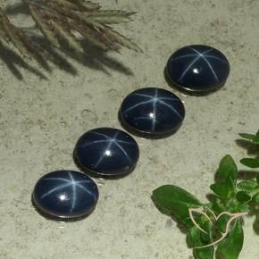 Shop natural 4.85ct ディープブルー スターサファイア gems, 楕円形, from タイ at GemSelect. In stock, global shipping!