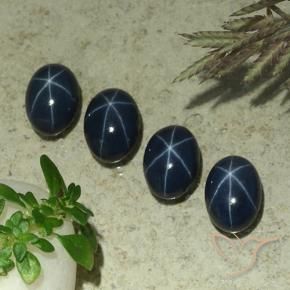 Shop natural 5.69ct ダークブルー スターサファイア gems, 楕円形, from タイ at GemSelect. In stock, global shipping!