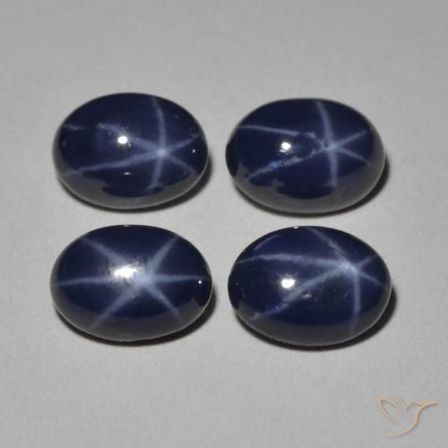 Shop natural 5.28ct ディープブルー スターサファイア gems, 楕円形, from タイ at GemSelect. In stock, global shipping!