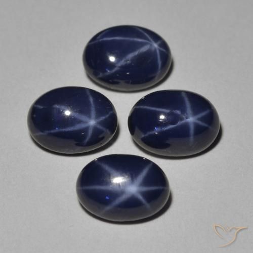 Shop natural 5.28ct ディープブルー スターサファイア gems, 楕円形, from タイ at GemSelect. In stock, global shipping!
