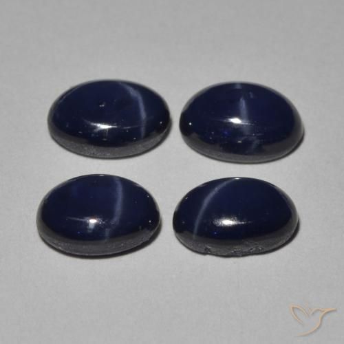 Shop natural 5.28ct ディープブルー スターサファイア gems, 楕円形, from タイ at GemSelect. In stock, global shipping!