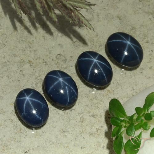 Shop natural 4.43ct ダークブルー スターサファイア gems, 楕円形, from タイ at GemSelect. In stock, global shipping!