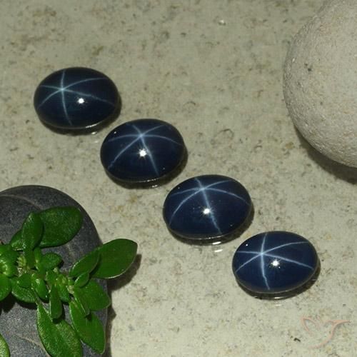 Shop natural 4.03ct ダークブルー スターサファイア gems, 楕円形, from タイ at GemSelect. In stock, global shipping!