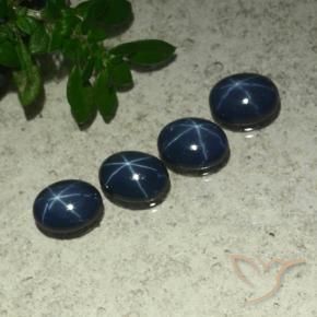 Shop natural 4.25ct ダークブルー スターサファイア gems, 楕円形, from タイ at GemSelect. In stock, global shipping!