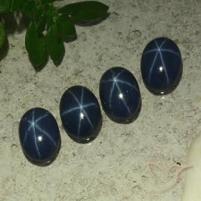 Shop natural 3.31ct ディープブルー スターサファイア gems, 楕円形, from タイ at GemSelect. In stock, global shipping!