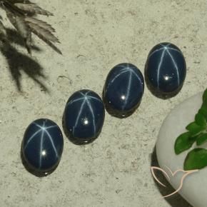Shop natural 2.97ct ディープブルー スターサファイア gems, 楕円形, from タイ at GemSelect. In stock, global shipping!