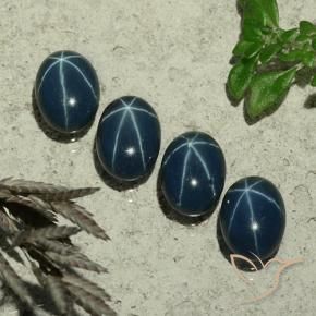 Shop natural 4.92ct 濃い紺 スターサファイア gems, 楕円形, from タイ at GemSelect. In stock, global shipping!