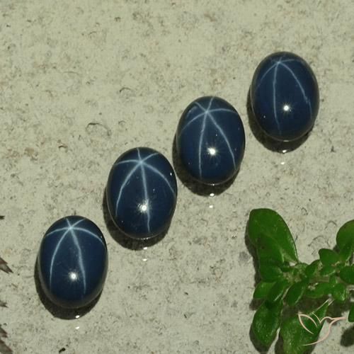 Shop natural 5.11ct ダークブルー スターサファイア gems, 楕円形, from タイ at GemSelect. In stock, global shipping!