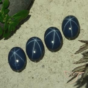 Shop natural 3.39ct 濃い紺 スターサファイア gems, 楕円形, from タイ at GemSelect. In stock, global shipping!