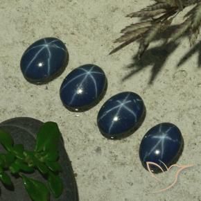Shop natural 2.86ct ダークブルー スターサファイア gems, 楕円形, from タイ at GemSelect. In stock, global shipping!